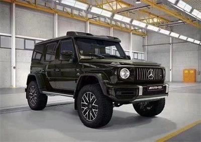 23款奔驰G63 4×4港口现车价格及图片解析 氛围投影灯点亮硬派奢华